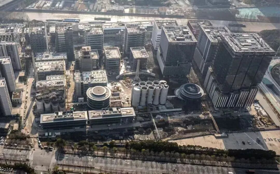 ▲张江之尚项目建设中航拍，将于2027年3月竣工.jpg